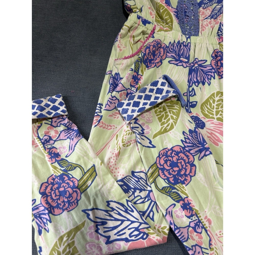 Girls Matilda Jane Floral Jumpsuit Size 8 - Picture 2 of 5